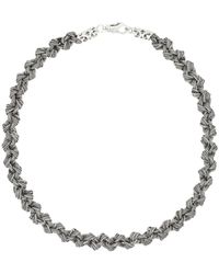 Emanuele Bicocchi - New Rope Knot Necklace - Lyst