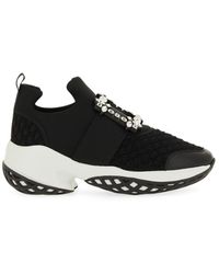 Roger Vivier - "Viv' Run" Fabric Sneaker - Lyst
