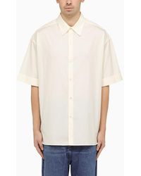Studio Nicholson - White Oversize Short-sleeves T-shirt - Lyst