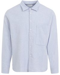 Universal Works - Cotton Square Pocket Shirt - Lyst