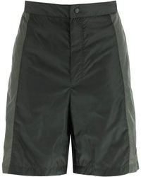 Moncler - Born To Protect Perforated Nylon Shorts - Lyst