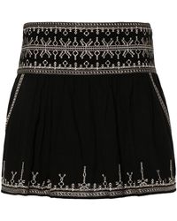 Isabel Marant - Cotton Miniskirt - Lyst