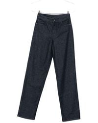 Emporio Armani - Wide-Leg Denim Jeans - Lyst