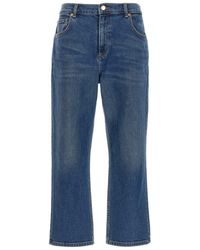 Tory Burch - 'Cropped Flared' Jeans - Lyst