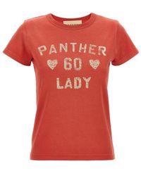 Valentino Garavani - 'Panther Lady' T-Shirt - Lyst