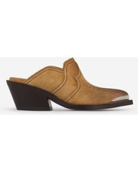 Dorothee Schumacher - Leather Cowboy Mules - Lyst