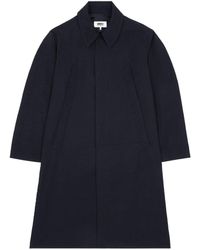 MM6 by Maison Martin Margiela - Single-breasted Trench Coat - Lyst
