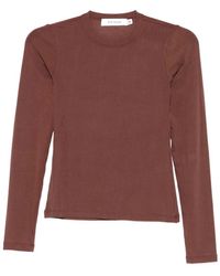 AYA MUSE - Long Sleeve Ribbed Top - Lyst