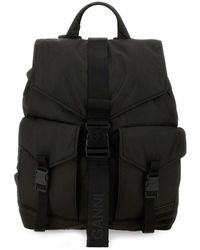 バッグ ISABEL MARANT BLACK TROY BACKPACK Isabel Marant Black Troy Backpack Isabel Marant