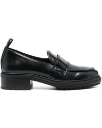 Aeyde - Calf Leather Loafers - Lyst