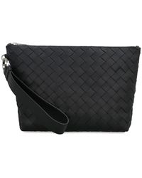 Bottega Veneta - Leather Pouch - Lyst