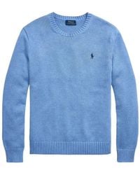 Polo Ralph Lauren - Polo Pony Cotton Knit Pullover Clothing - Lyst
