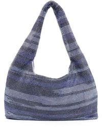 Kara - Mini Crystal Mesh Armpit Bag Bags - Lyst
