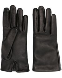 Saint Laurent - Leather Gloves - Lyst