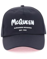 Alexander McQueen - Graffiti Baseball Cap - Lyst