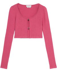 Blumarine - Cardigan Sweater - Lyst