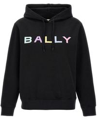 Bally - Logo Hoodie Sweatshirt - Lyst