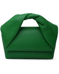 JW Anderson Borsa Twister Mini In Pelle Verde in Green | Lyst
