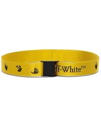 Off-White c/o Virgil Abloh New Industrial Nylon Belt - Yellow