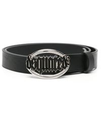 DSquared² - Gothic Logo-buckle Leather Belt - Lyst