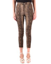 Twin Set Trousers - Brown