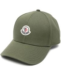 Moncler - Logo-Patch Baseball Cap - Lyst
