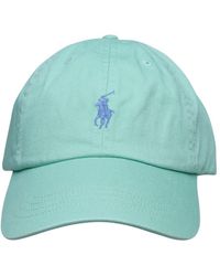Polo Ralph Lauren - Mint Cotton Hat - Lyst