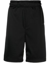 Lanvin - Logo-embroidered Track Shorts - Lyst