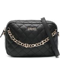 Liu Jo - Crossbody Bag Quilted With Chain - Lyst