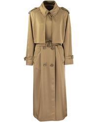 Herno - Double-breasted Waterproof Trench Coat - Lyst