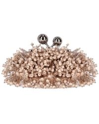 Weekend by Maxmara - Pasticcino Dotto Nano Pink Clutch - Lyst