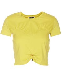 Elisabetta Franchi - Cedar Cropped T-Shirt - Lyst
