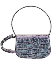 DIESEL - 1Dr Leather Shoulder Bag - Lyst