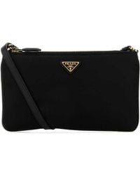 Prada - Logo Shoulder Bag - Lyst
