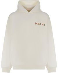 Marni - Hooded Sweatshirt - Lyst
