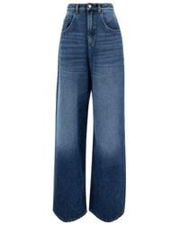 ICON DENIM - High Waisted Wide Jeans - Lyst