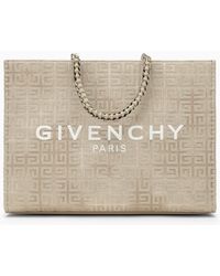 Givenchy - G-Tote Medium Canvas With Chain - Lyst