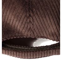 Miu Miu - Cappelli Velluto Righe - Lyst