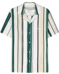 Lanvin - Striped Shirt With Embroidery - Lyst