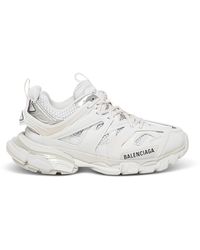 Balenciaga - Track Mesh And Nylon Sneakers - Lyst