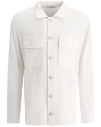 Lardini - Overshirt With Chest Pockets - Lyst