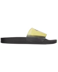 Giuseppe Zanotti - Slide Sandals With Logo - Lyst