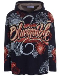 Bluemarble - 'knitted Jacquard' Hoodie - Lyst