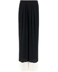 パンツ LE TWINS 'Sonia' pants Le twins Sonia Pants in Black | Lyst