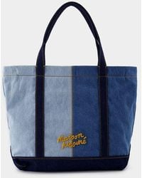 Maison Kitsuné - Fox Head Medium Shopper Bag - Lyst