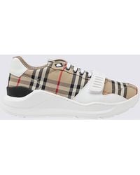 Burberry - Archive Canvas New Regis Sneakers - Lyst