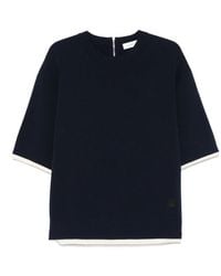 Lanvin - Two-Layer T-Shirt - Lyst