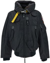 Parajumpers - Gobi Oversized Jacket With Logo Patch And Hood - Lyst