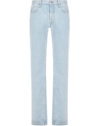 The Attico Denim Fern Cargo Jeans in 