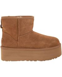 UGG - Classic Mini Platform - Ankle Boot With Platform - Lyst